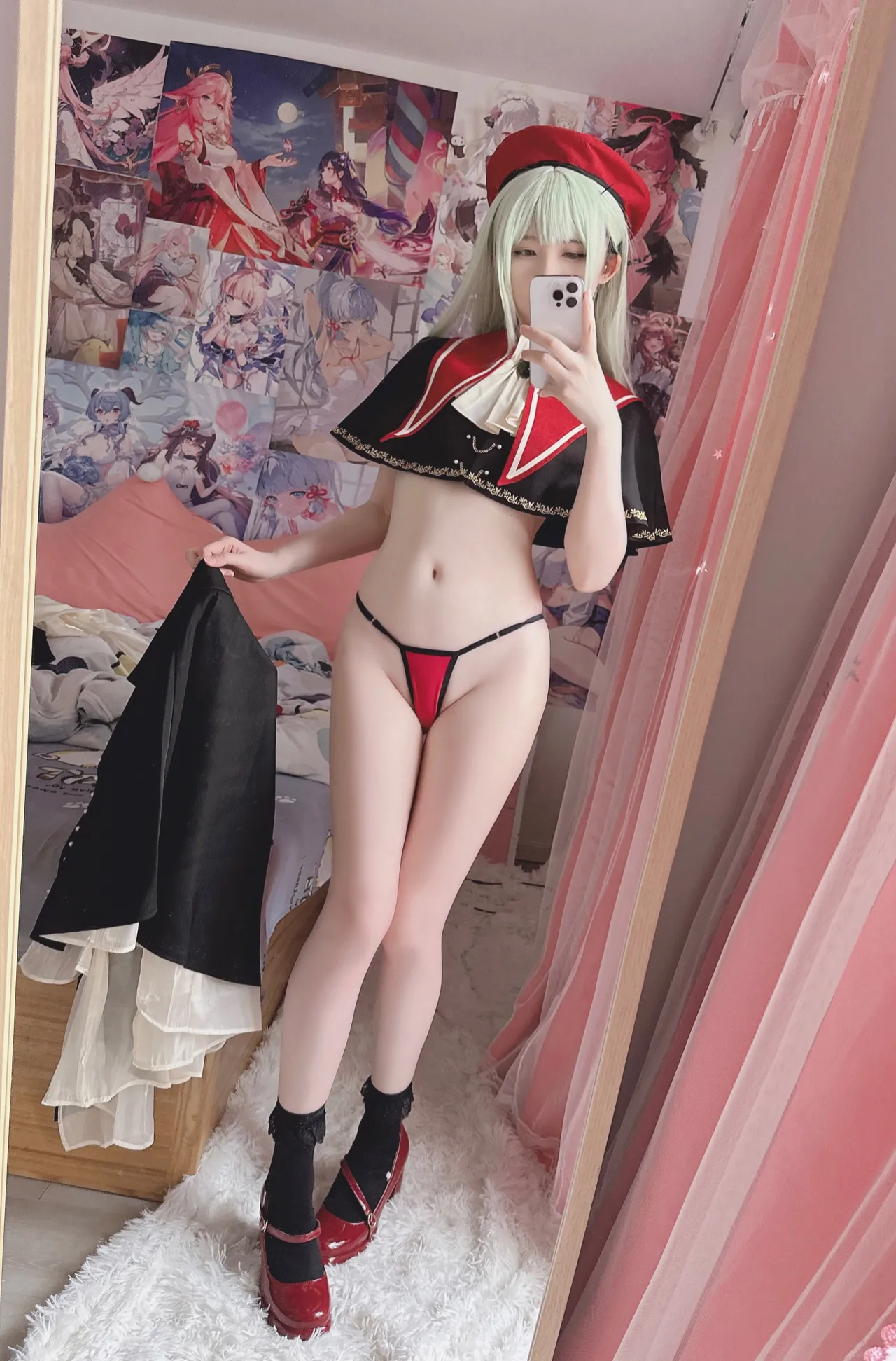 Xidaidai 习呆呆 Wakaba Mutsumi with GIF (BanG Dream!) Decensored-erohere13.webp